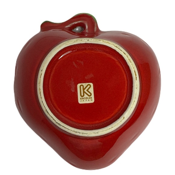 Vintage Knobler Strawberry Dish Bowl Japan Candy Fruit Cottagecore Decorative - Picture 3 of 5